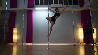 Pole Art Routine 149 - Level 5  (Papa Roach - Last Resort)