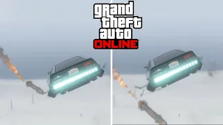 Deluxo vs Hunter Missiles Gta Online