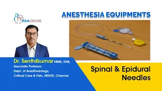 Spinal and Epidural Needles