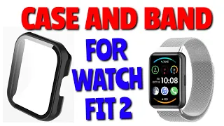 Case and Band for Huawei Watch Fit 2 | Silent Unboxing | 4K 60FPS