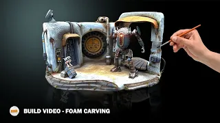 Star Wars Scratch Built Foam Carved Diorama