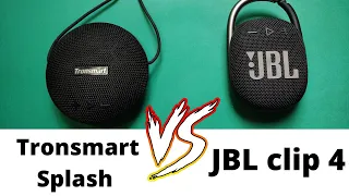 JBL Clip 4 Vs Tronsmart Splash 1