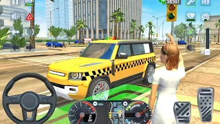 Taxi Sim 2020 - 4x4 New SUV Uber City Driving! - Car Game Android Gameplay