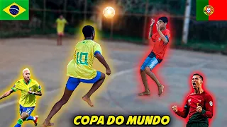 Brasil vs Portugal -  Neymar vs Cristiano Ronaldo (Copa do Mundo)