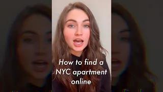 How to find a NYC apartment online #shorts