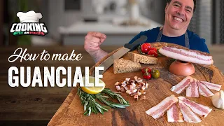 How to make ITALIAN GUANCIALE at home - DRY AGING Authentically & Easy