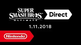 Super Smash Bros. Ultimate Direct  – 1 de noviembre de 2018