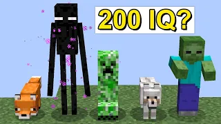 Leteszteltem a Minecraft Mobok IQ Szintjét!