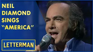 Neil Diamond Performs "America" | Letterman