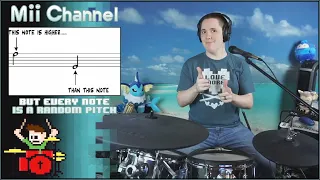 Mii Channel But Every Note Is A Random Pitch On Drums!