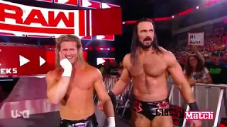Seth Rollins SAVES Roman Reigns from Drew McIntyre and Dolph Ziggler: Raw, July 2, 2018