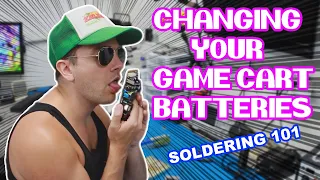 Replacing Dead Batteries in Game Cartridges!