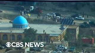 Death toll rises after mosque bombing in Kabul, afghanistan