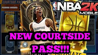 BRAND NEW COURTSIDE PASS FEATURING A PINK DIAMOND JA MORANT!!!