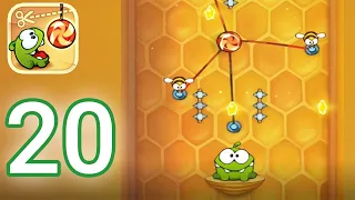 Cut The Rope - Gameplay Walkthrough Part 20 - Buzz Box Level 16 - 25 Complete - (iOS, Android)