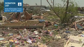 Work continues to restore power, cleanup after storms in North Texas