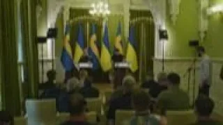 Swedish PM visits Kyiv, meets Zelenskyy