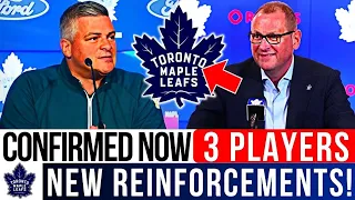 🚨 BIG TRADE! Confirmed Now! 3 Players! Reinforcements For The Maple Leafs! TORONTO MAPLE LEAFS NEWS