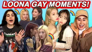 LOONA BEING GAY FOR 15 MINUTES *NOT* STRAIGHT! 🤭🌈 (LOONA MOMENTS REACTION)