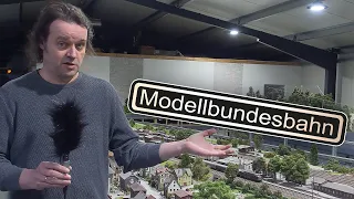 Modellbundesbahn 2023 - Klassiker der Modellbahn - Rundgang entlang der H0 Anlage mit Karl Fischer