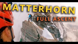 The Matterhorn Hörnli Ridge FULL CLIMB (Raw 360 GoPro Footage)