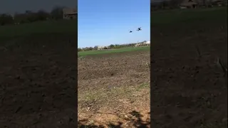 Mi-8 Escorted by two Ka-52 Alligators of the Russian Aerospace Forces in Ukraine 🔥🔥