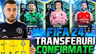 TRANSFERURI CONFIRMATE ȘI ZVONURI IARNA 2024!❄️️#4 (MOLDOVAN, RONALDO, BENZEMA)