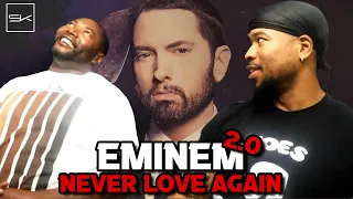 TEACHIN YA HOMIE ABOUT EMINEM BE LIKE - NEVER LOVE AGAIN 2.0 - REACTION (MARSHALL MONDAY)