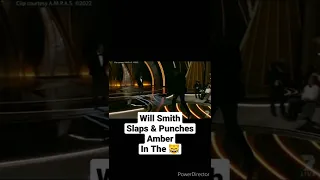 Will Smith Slaps Amber Heard In The 😸🥊 #shorts