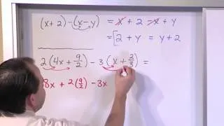 Simplifying Expressions - Algebra Tutorial