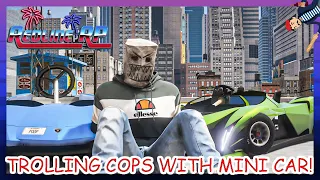 GTA 5 Roleplay - RedlineRP - TROLLING COPS IN MINI MEME CAR!  # 283