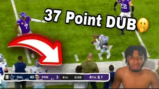 VIRAL DashawnReacts To Dallas Cowboys vs. Minnesota Vikings | 2022 week 11 Game Highlights