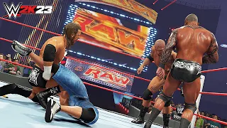 WWE 2K23 (RAW'09) : Batista vs Triple H vs Cena vs Orton | WWE Championship