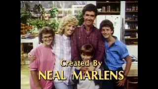 Growing Pains - Pilot Intro & End Credits - Cameron - Thicke - Gold - Kerns - Miller - ABC - 9/25/85