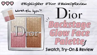 Dior Backstage Glow Face Palette 01 Universal⏐ Swatch, Try-On & Review