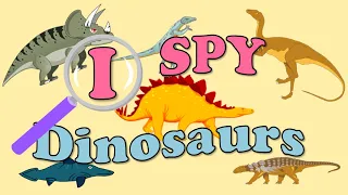 I Spy With My Little Eye With Dinosaurs - I Spy Games, Puzzles, And Riddles for Kids