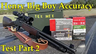 Henry Big Boy Accuracy Test Part 2