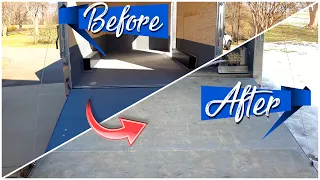 1 YEAR REVIEW! Valspar Anit-Skid Paint For Enclosed Trailer Floor Protection