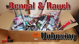 Bengalos & Rauch | Unboxing T1 | Pyroland