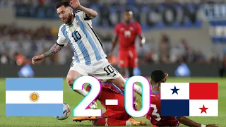 Résumé du match amical Argentine vs Panama