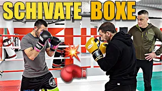 Le schivate nella Boxe con un Pugile professionista