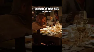 Drinking in your 30’s be like…