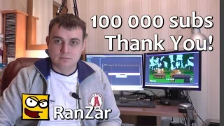 100 000 subscribers RanZar! Thank You!