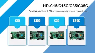 Huidu Asynchronous  sending card and receivers 2-IN-1 controller C15C/C15/C35/C35C  HDplayer