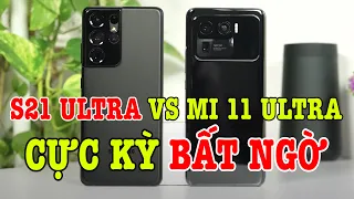 So sánh Xiaomi Mi 11 Ultra vs Galaxy S21 Ultra : CỰC KỲ BẤT NGỜ