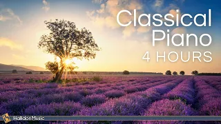 4 Hours Classical Piano Music | Chopin, Mozart, Beethoven...