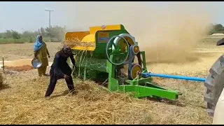 wheat thresher machine