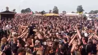 Wacken 2015 - Crowd Surfing - Skiltron