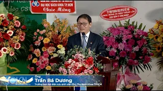 QLCN30 - Phát biểu của Ông Trần Bá Dương - Trưởng ban đại diện cựu sinh viên Phú Thọ Bách Khoa TpHCM