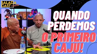 QUANDO PERDEMOS O PRIMEIRO CASTANHA E CAJU ✂️SaladaCast  #podcast  #cortespodcast #podcastbrasil